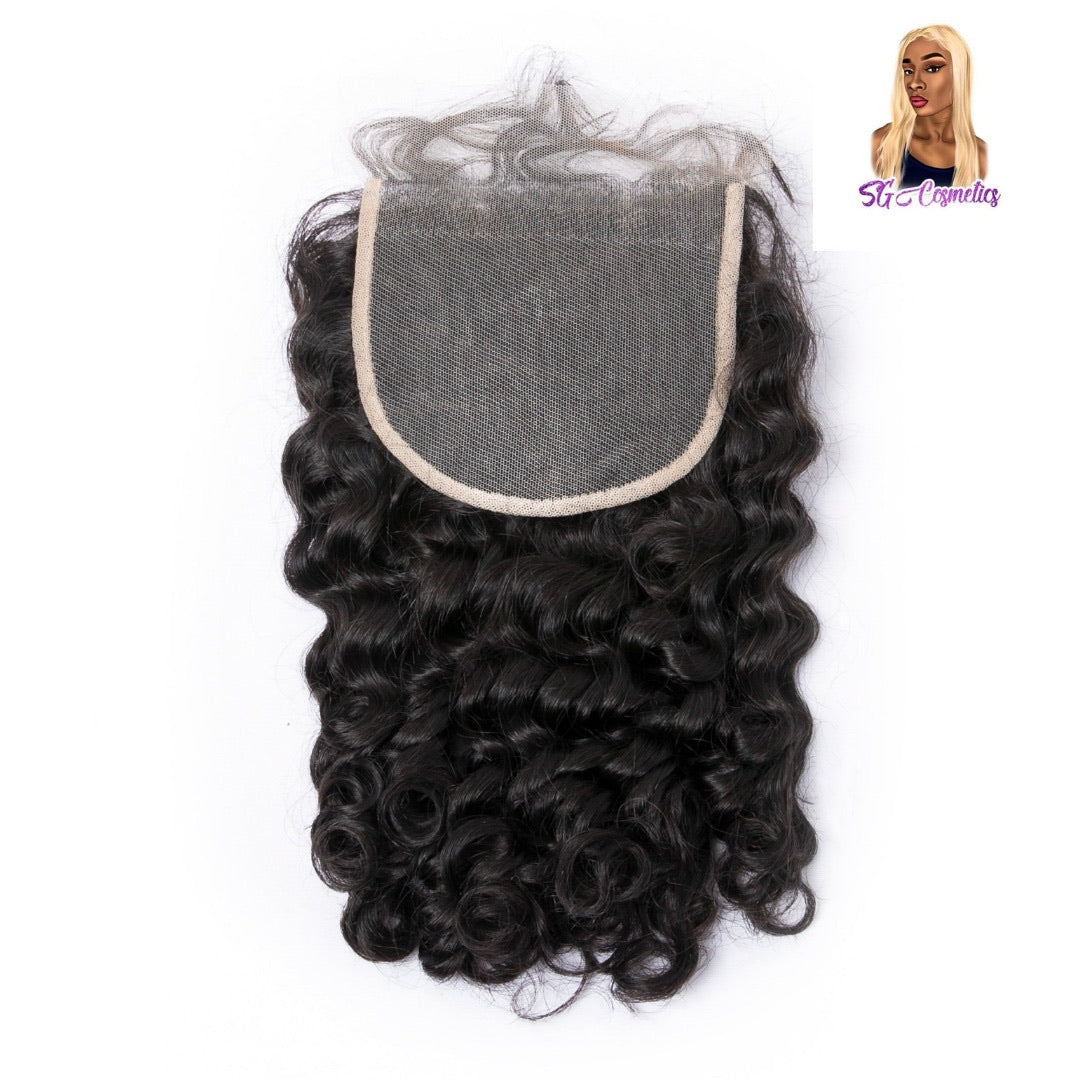 4X4 MINK DEEP WAVE CLOSURE