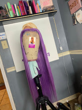 Load image into Gallery viewer, PURPLE BUBBLE GUM WIG 30”