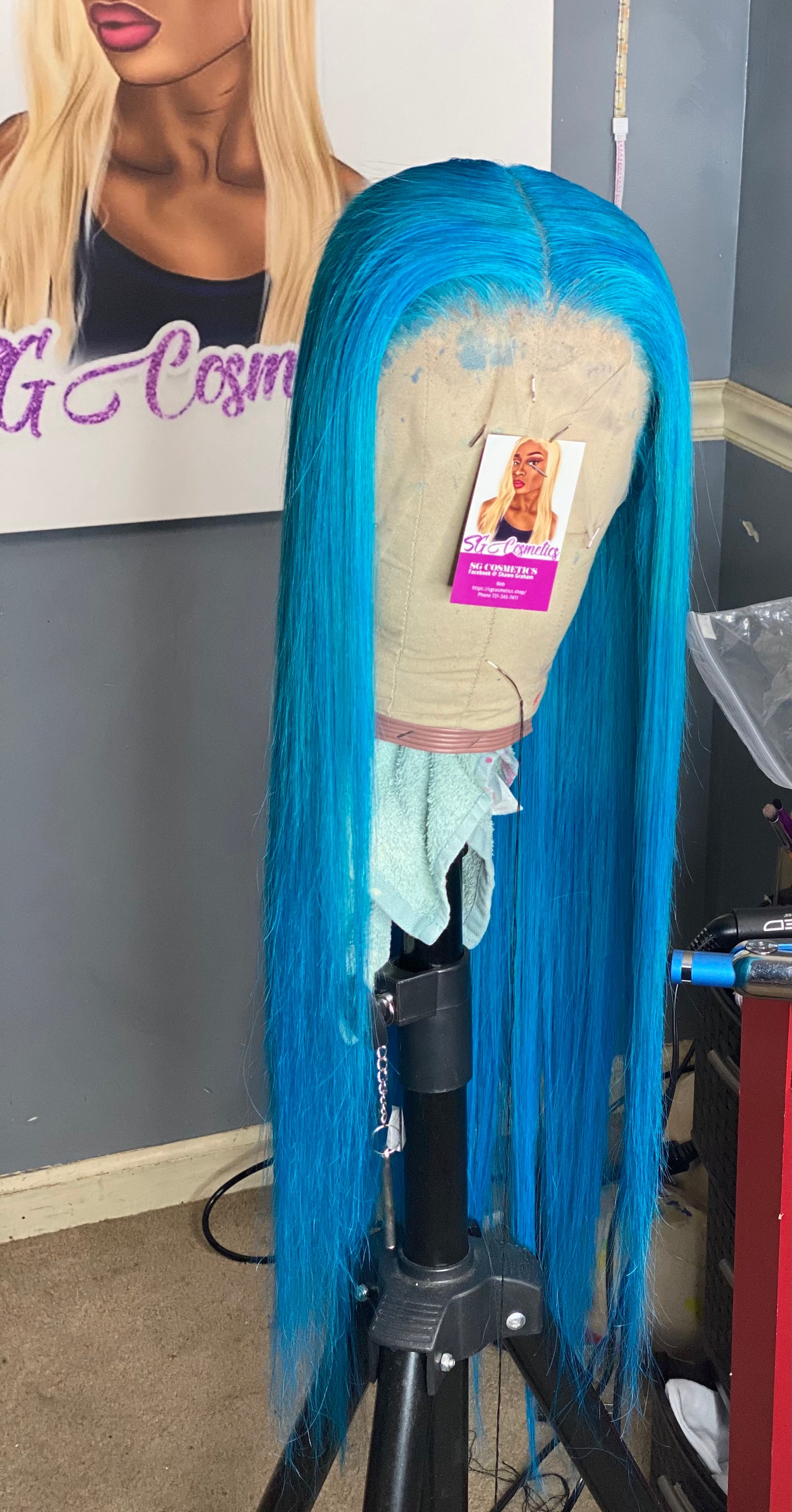 GLACIER FREEZING 🥶 WIG 30”